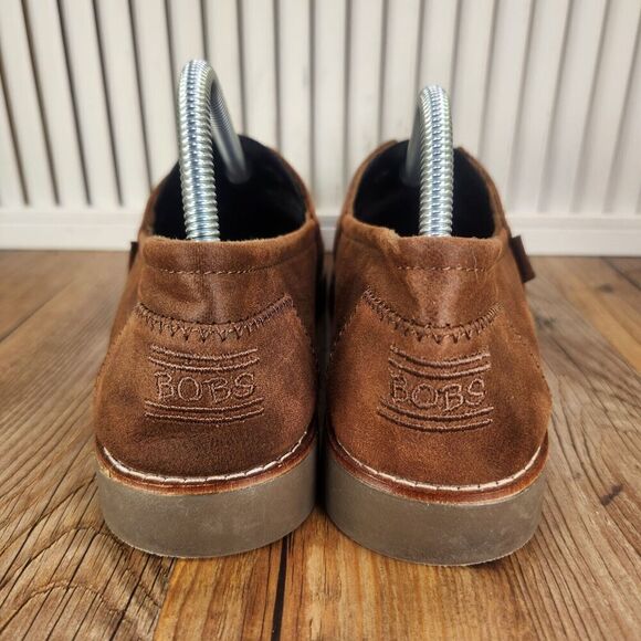 Brown Leather Loafers with Stitching Details - Picture 4 of 10